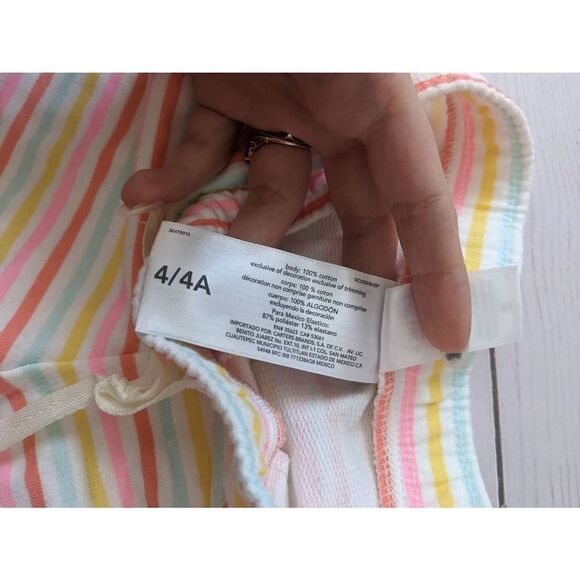 Carter's Kid Pull On Striped Shorts NWT - Picture 5 of 5